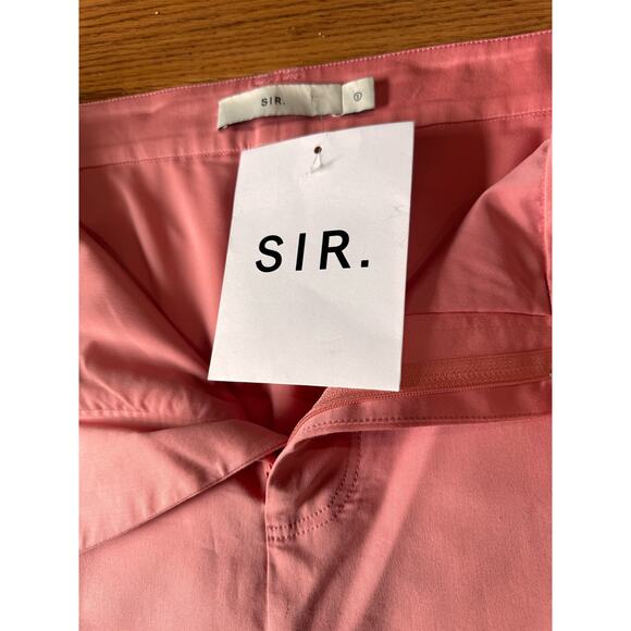 SIR. THE LABEL woven midi skirt GIACOMO SPLIT SKIRT IN PINK size 3 / us L - Picture 3 of 15